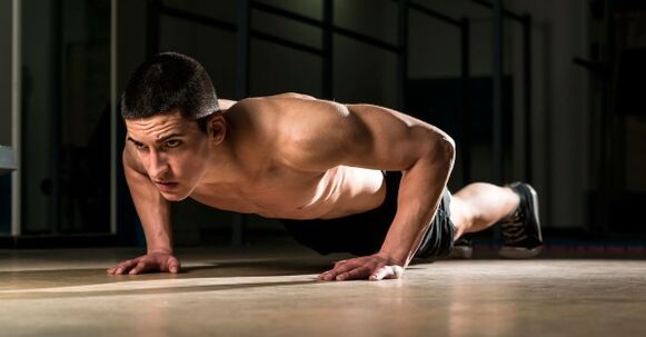 Paul Push -UPs - Übungen noutwendeg fir OsteOchondros vun der thoracescher Regioun