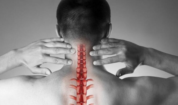 Ausgeschwat Schmerz an neurologesch Syndrom