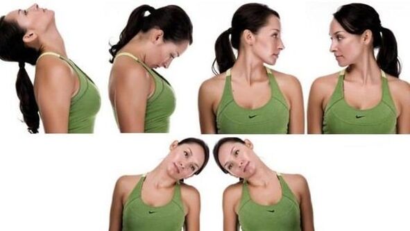 Gymnastik fir den Hals fir Osteochondrose